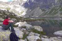 Evi�ka u Velk�ho Hincova plesa.